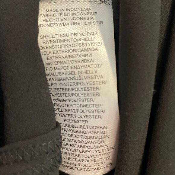 NWT $145 RALPH LAUREN Pauldina Floral Maxi Skirt Black Chiffon US Sz. 16W Lined - Picture 5 of 5